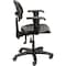 Global Industrial Interion Polyurethane Task Chair with Adjustable Arms, Black 250628A - alternate 4